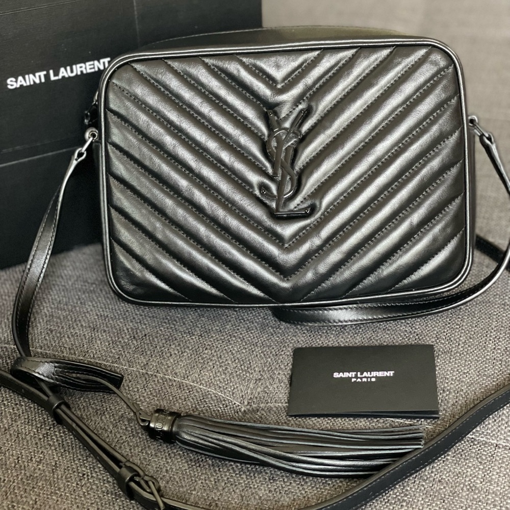 YSL Yves Saint Lauren black camera bag crossbody - Picture 3 of 16